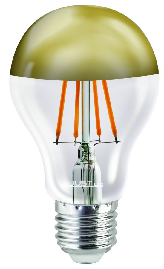  Λαμπτήρας Led-LED Filament Ε27 A60 8w 3000K Θερμό 880lm Golden JUST LED B276008201